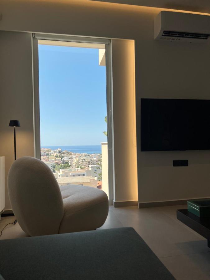 Ikia Mia Sea View Apartment Rethymno  Exterior photo