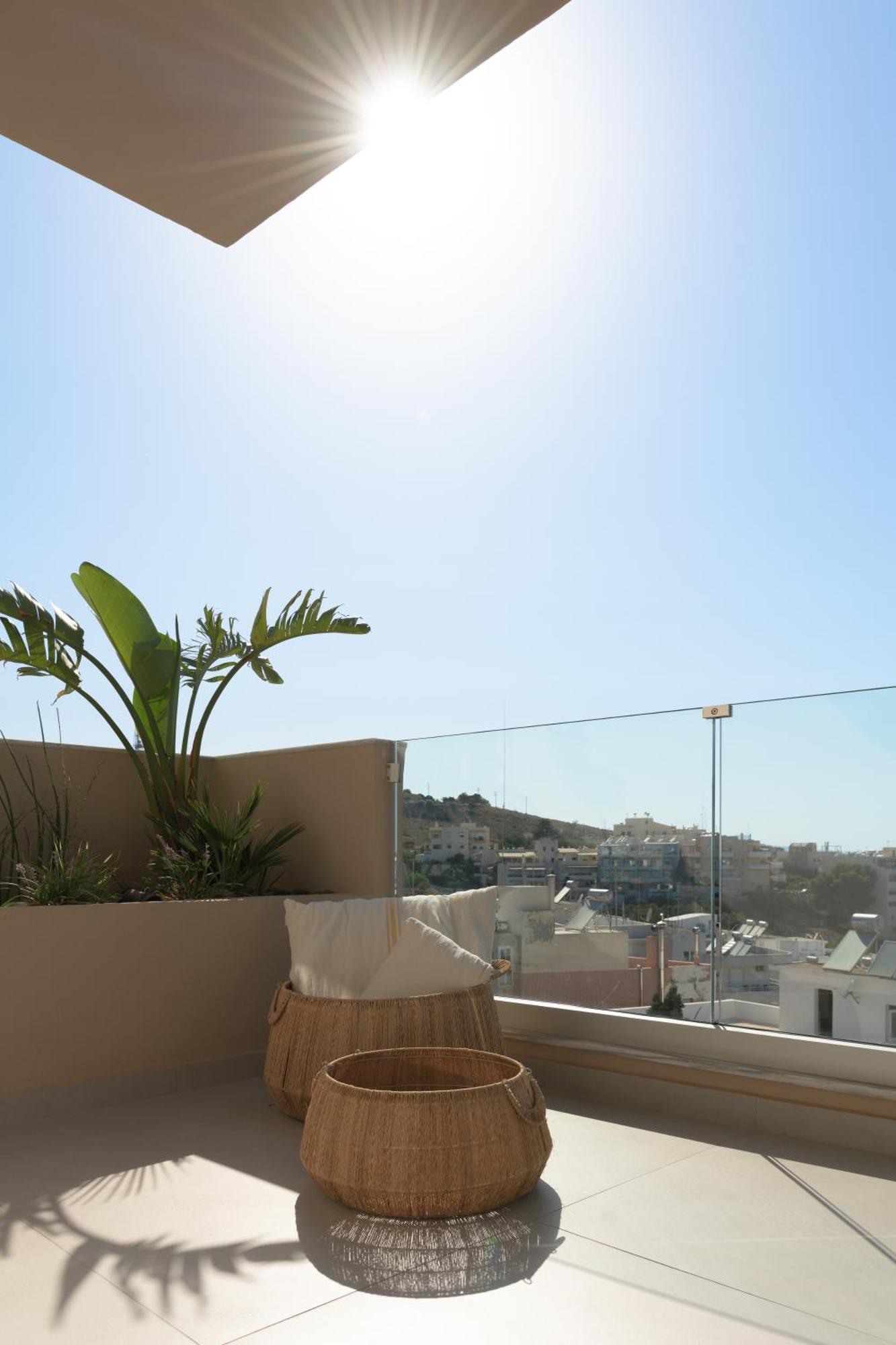 Ikia Mia Sea View Apartment Rethymno  Exterior photo
